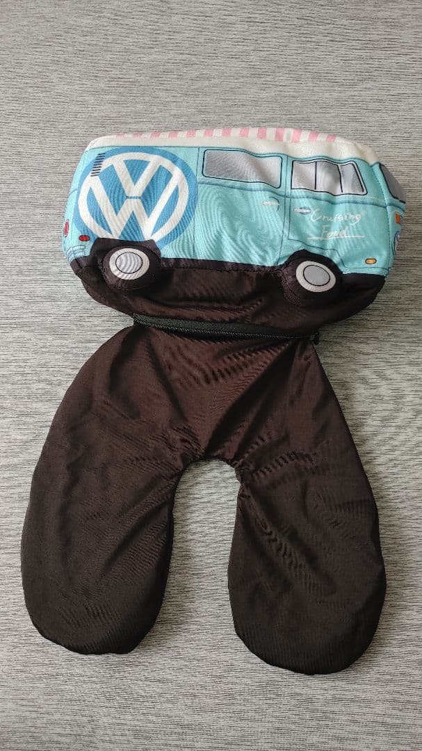 VW ワーゲンバス type2 お出かけネックピロー クッション ぬいぐるみ