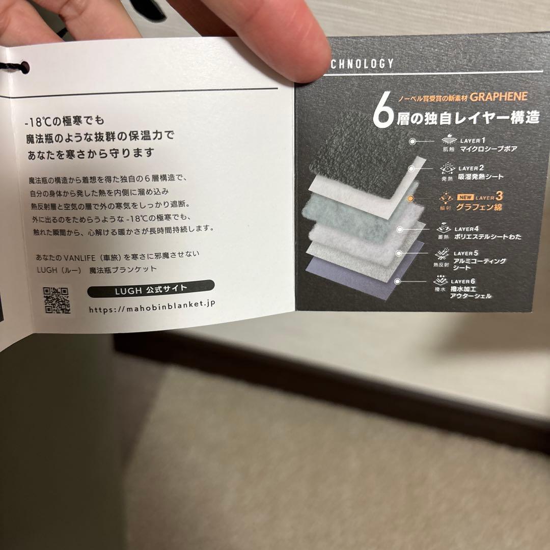 新品⭐︎LUGH 魔法瓶ブランケット　Sサイズ