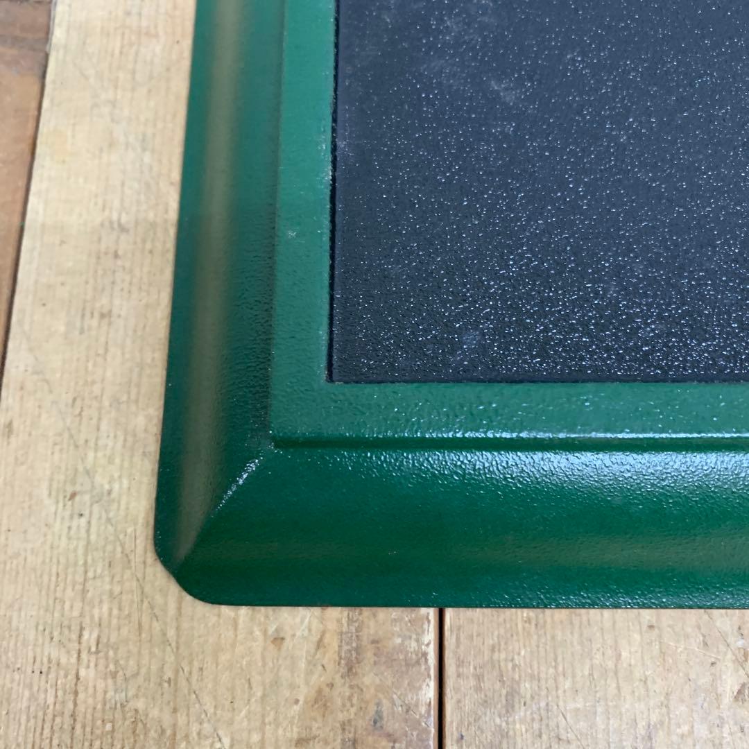 E-1 【箱付き】和モダン 角皿 プレート（朱色×深緑） 漆器風 飾り皿