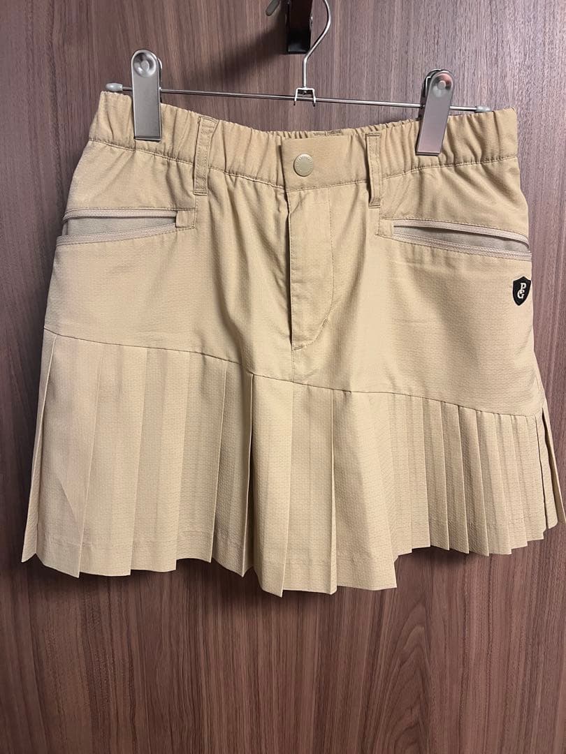 パーリーゲイツ　スカート　ベージュ　1