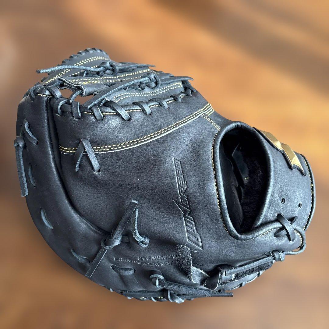 【新品未使用】SSK 軟式ファーストミット 黒