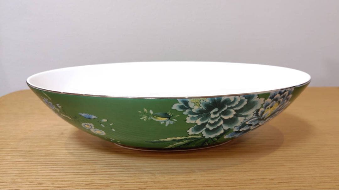 ウェッジウッド  オーバルボウル ジャスパーコンラン シノワズリ