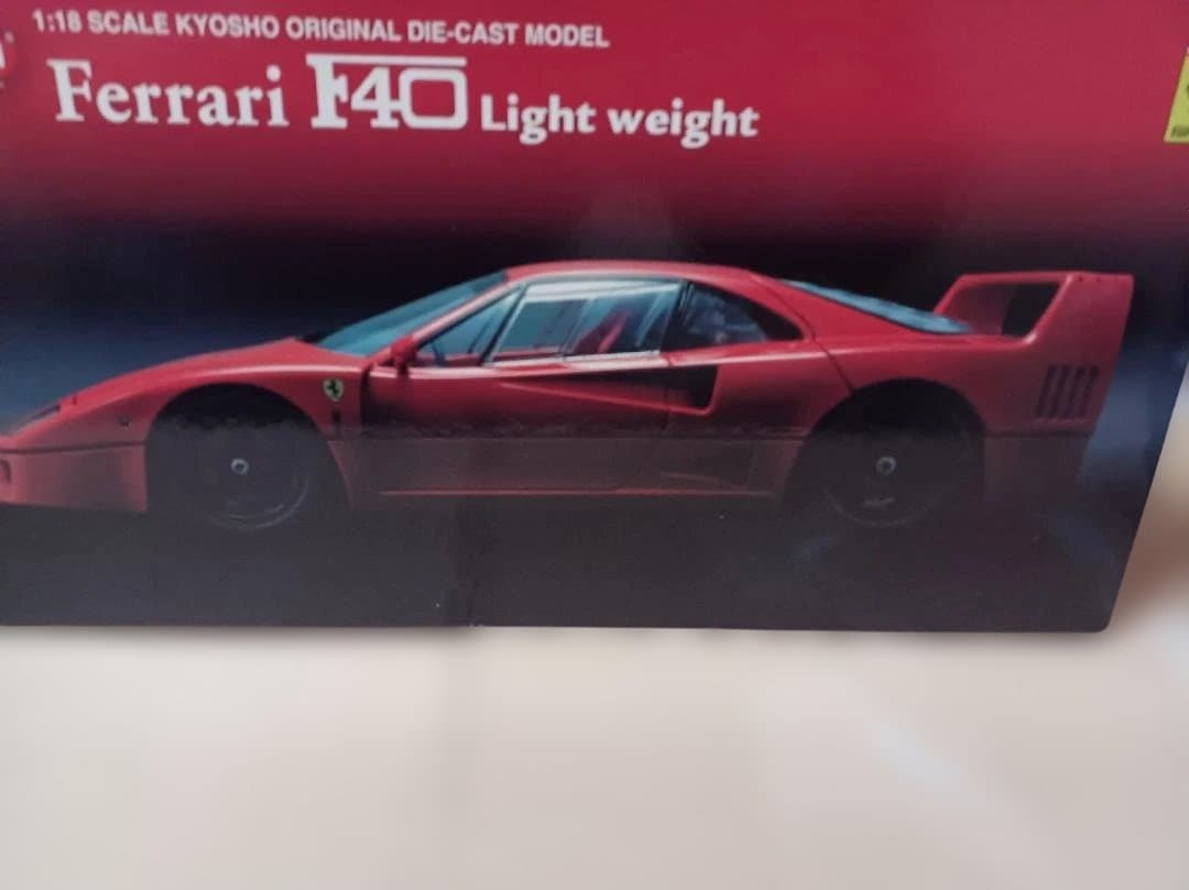 京商　Ferrari F40 1:18スケール ブラック