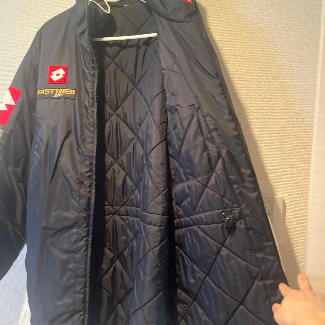 Lotto Juventus ベンチコート 黒