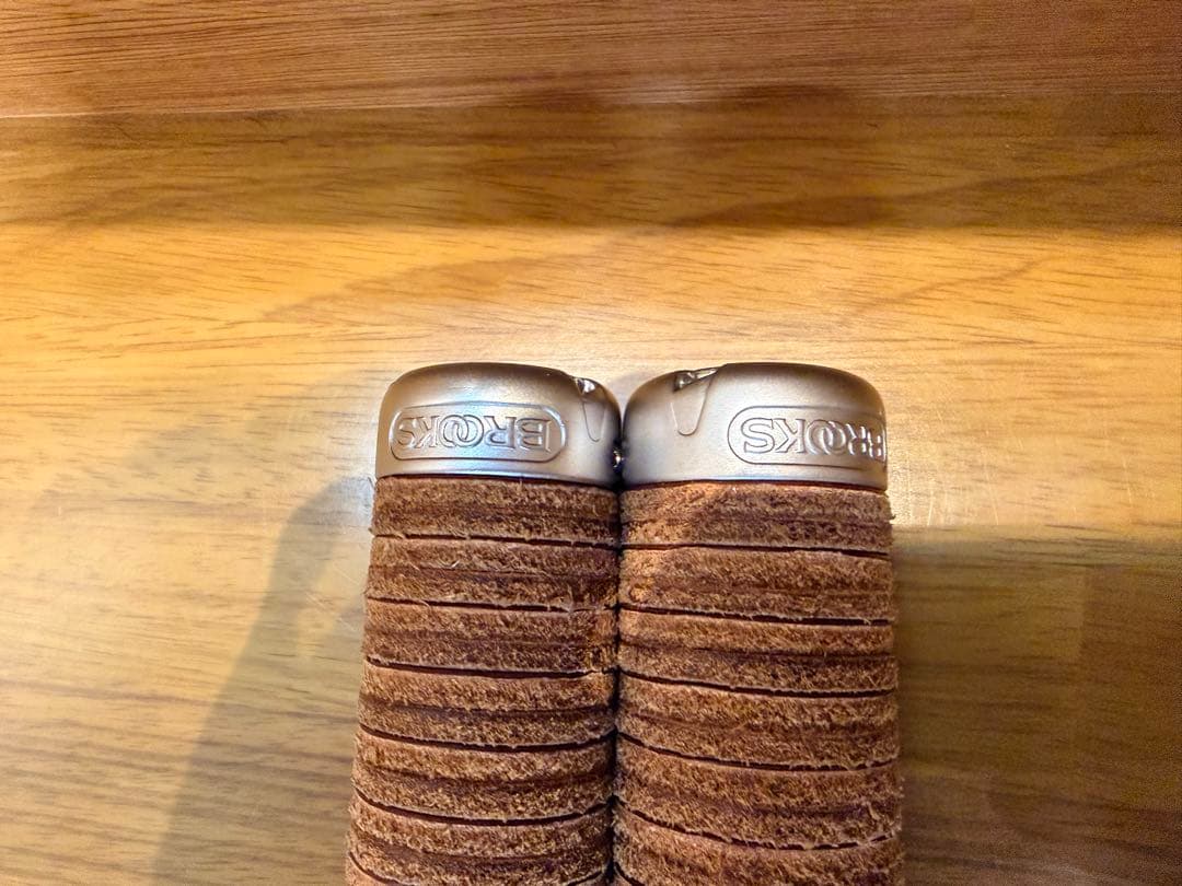BROOKS(ブルックス) PLUMP LEATHER GRIPS ブラウン