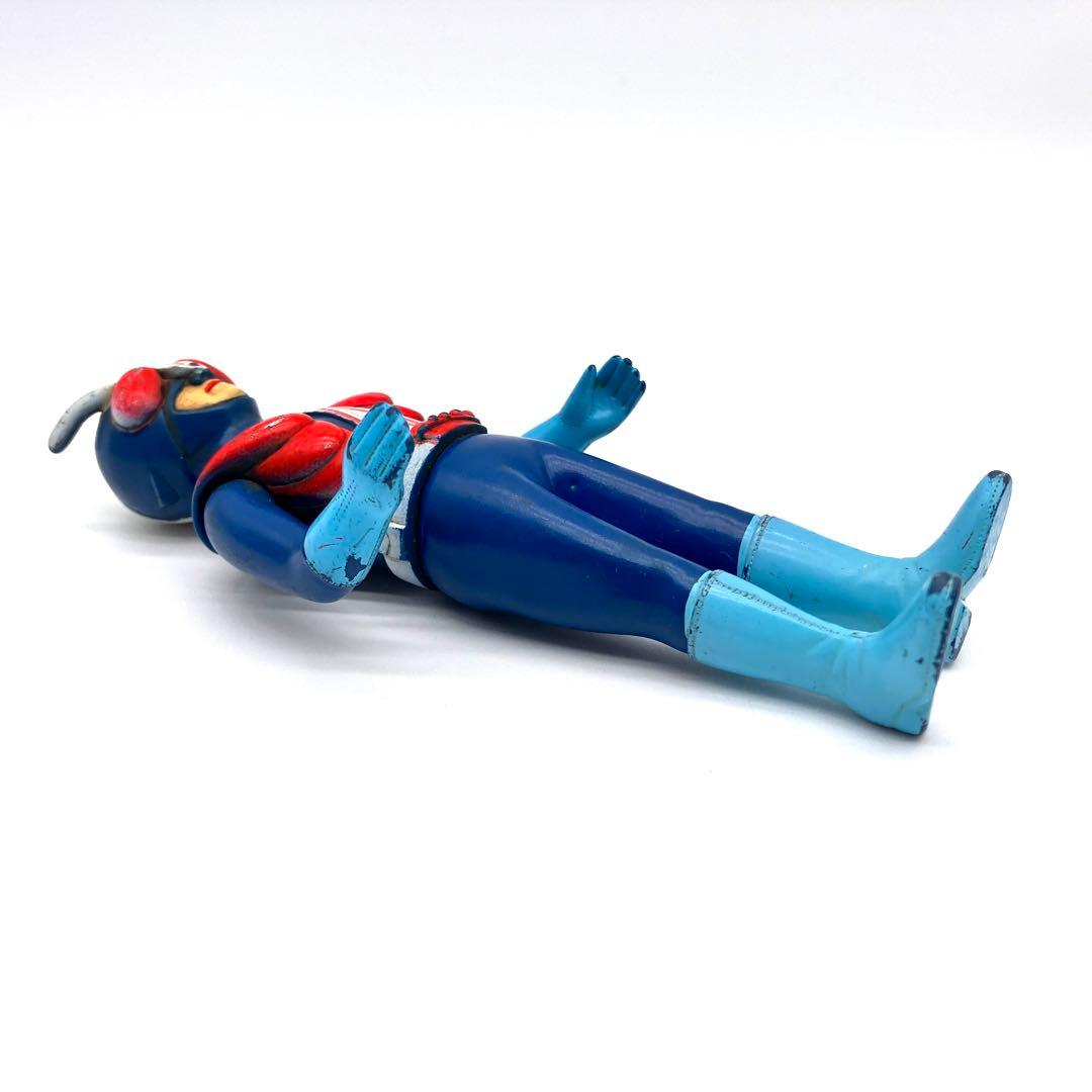 レトロ　当時物　ポピー製　ライダーマン　石森プロ　ソフビフィギュア