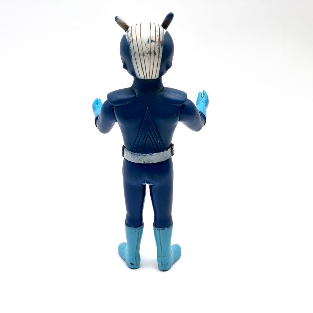 レトロ　当時物　ポピー製　ライダーマン　石森プロ　ソフビフィギュア