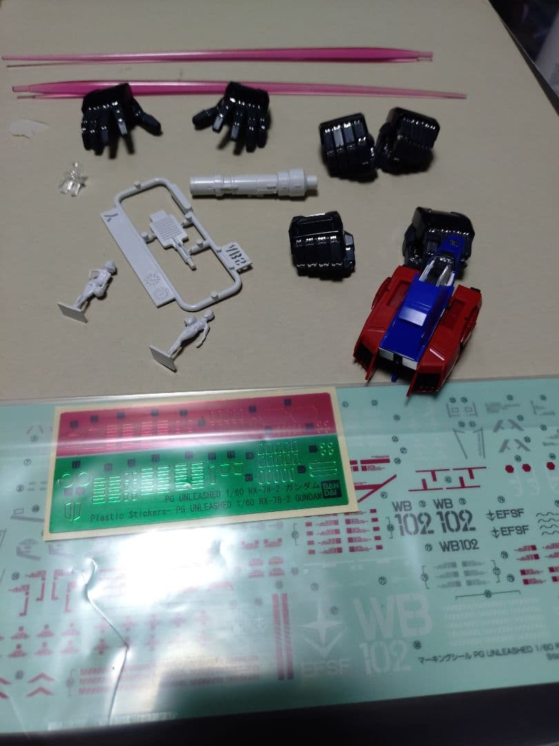 PG UNLEASHED 1/60 RX-78-2 ガンダム　完成品　 pgu