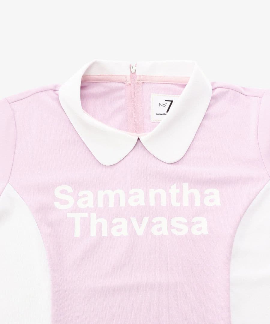 60％OFFSamantha Thavasa ゴルフポロシャツ ピンク　Lサイズ