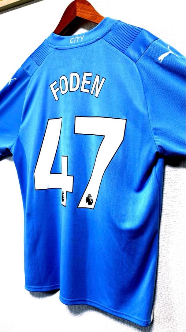 マンチェスター・シティ FODEN #47 ホームユニフォーム