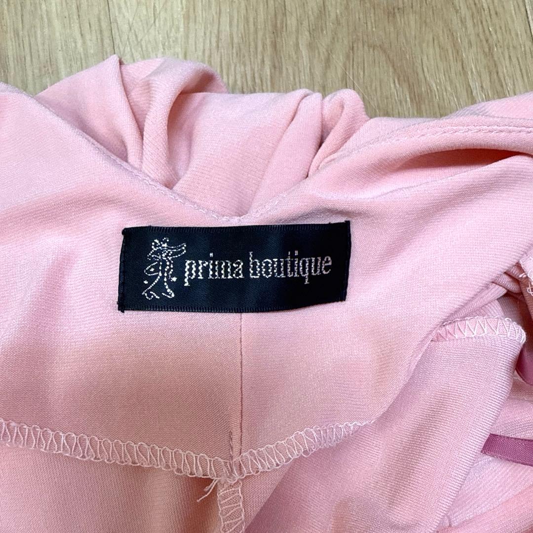 6140★primaboutique★S ピンク スタンダードドレス 社交ダンス