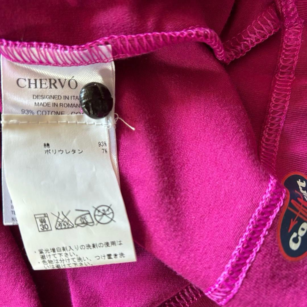 タグ付き新品未使用品！CHERVO☆ゴルフレディー長袖ポロシャツ