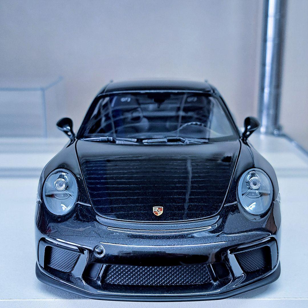 【開封美品】 ミニチャンプス 1/18 ポルシェ 911 GT3 (2017)