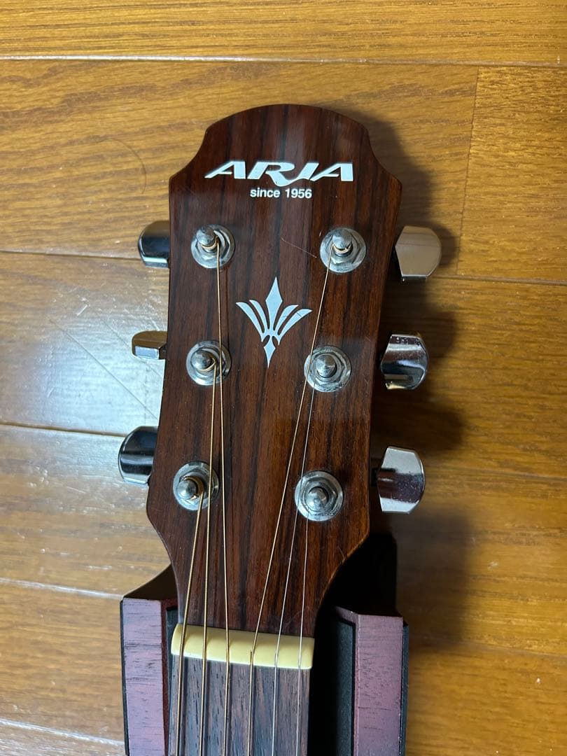 Aria ADW-300 SN アコースティックギター 調整済 ソフトケース付
