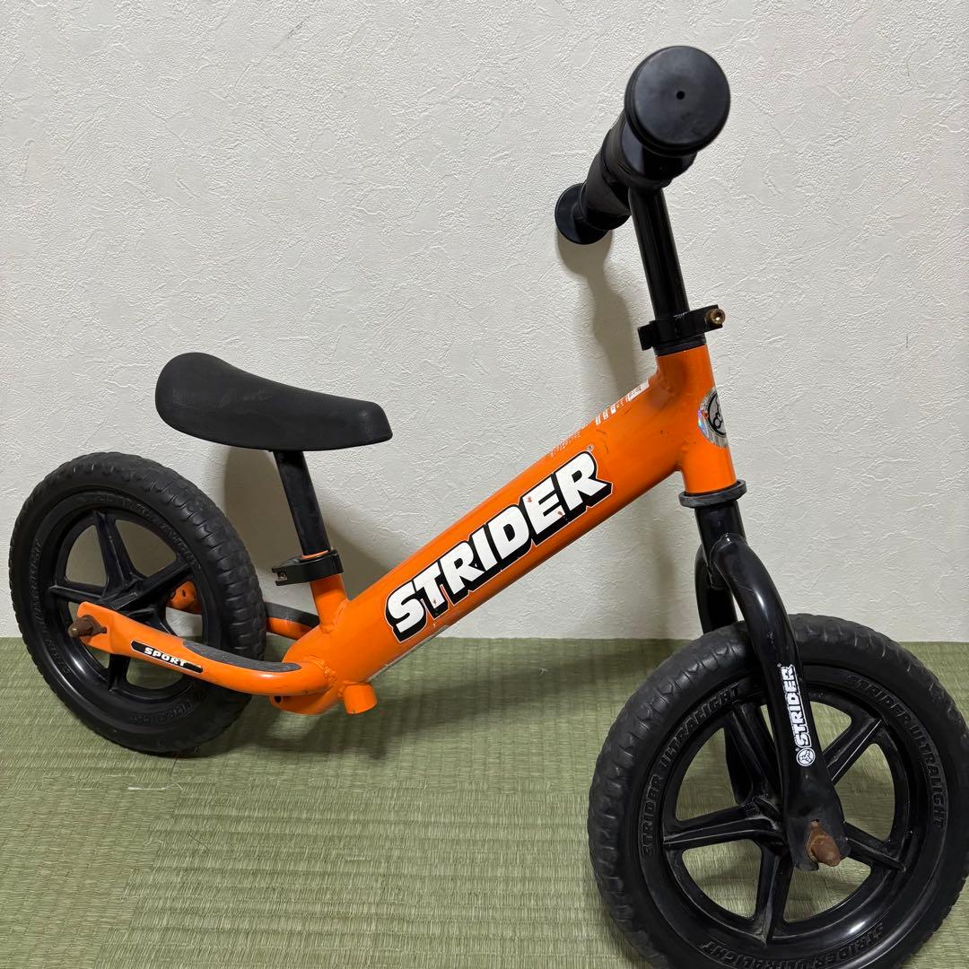 【日本正規品】ストライダー STRIDER スポーツモデル オレンジ 12インチ