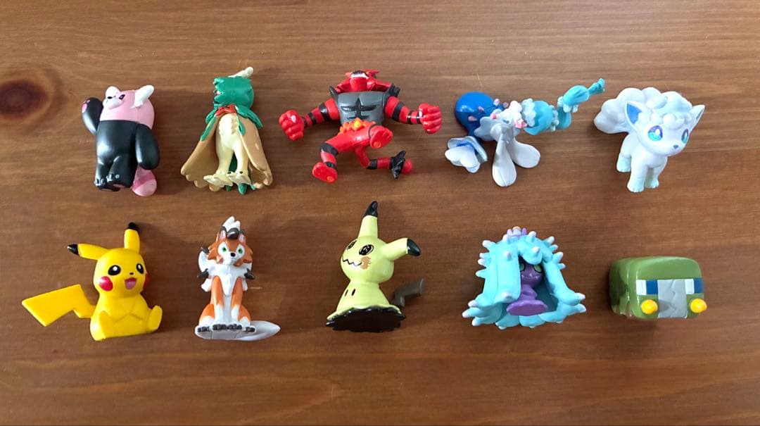 ポケモンゲットコレクションズ サンムーン フィギュア 全10種 コンプセット