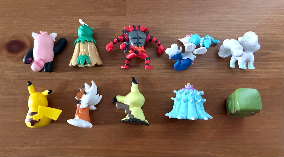 ポケモンゲットコレクションズ サンムーン フィギュア 全10種 コンプセット