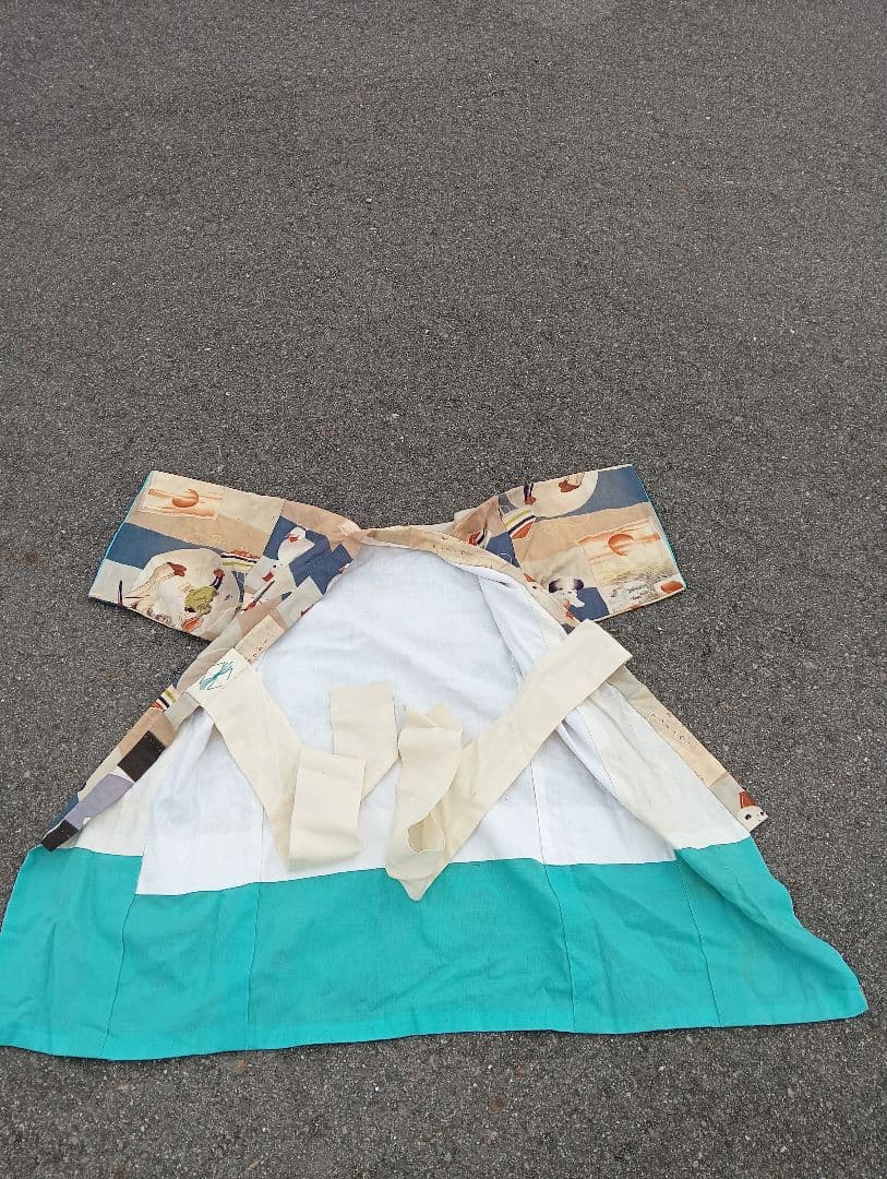 戦前　子供用　着物　戦争柄　戦意高揚　陸軍　海軍　軍人