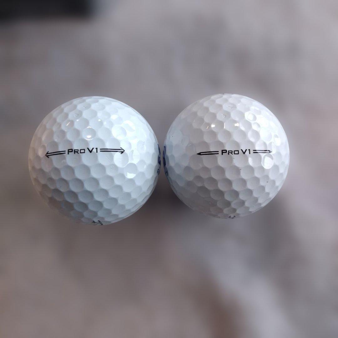 企業ロゴ入・新品■タイトリスト プロV1 Titleist ProV1　18球