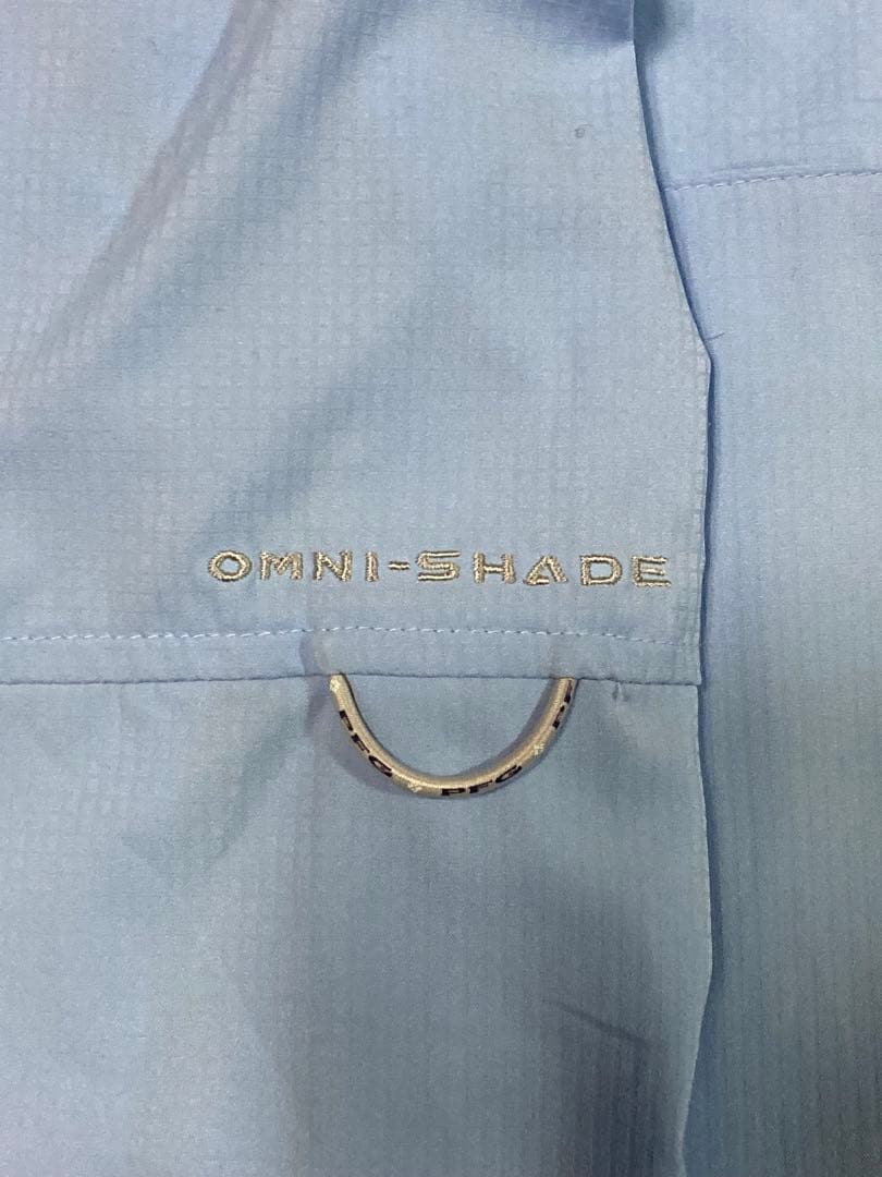 Columbia コロンビア PFG タミアミII 水色 Lサイズ 長袖シャツ
