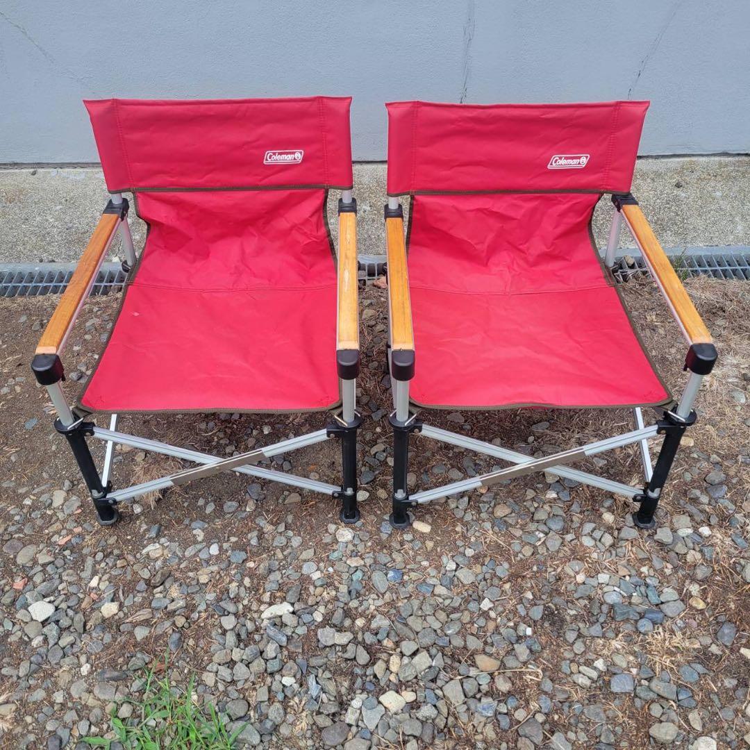 コールマン チェア ツーウェイキャプテンチェア レッド Coleman ②