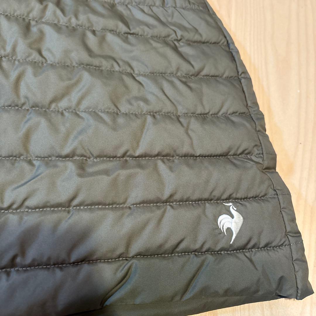 レディース ゴルフ キルティングスカート Lサイズ オリーブグリーン