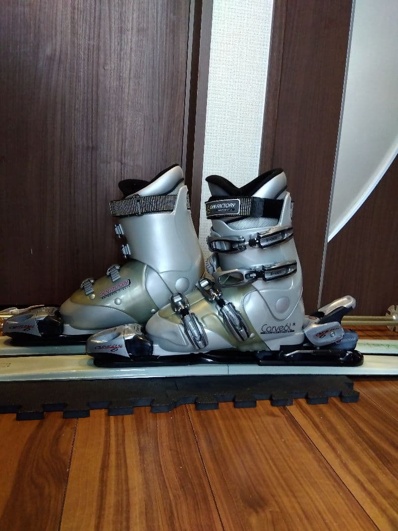 【ハイエンド】 ROSSIGNOL レディース スキーセット メンテ・WAX済✔