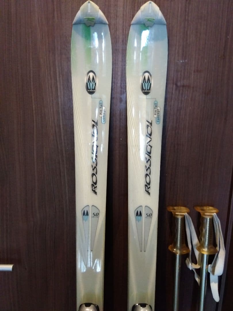 【ハイエンド】 ROSSIGNOL レディース スキーセット メンテ・WAX済✔