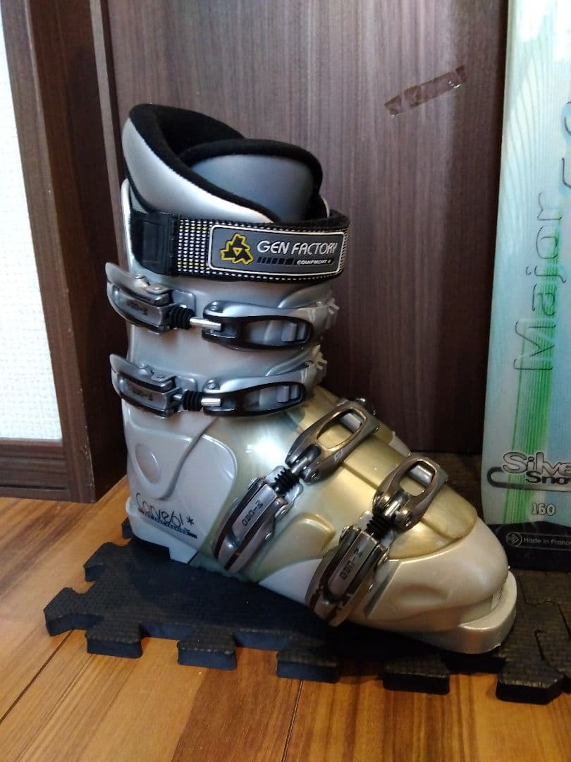 【ハイエンド】 ROSSIGNOL レディース スキーセット メンテ・WAX済✔