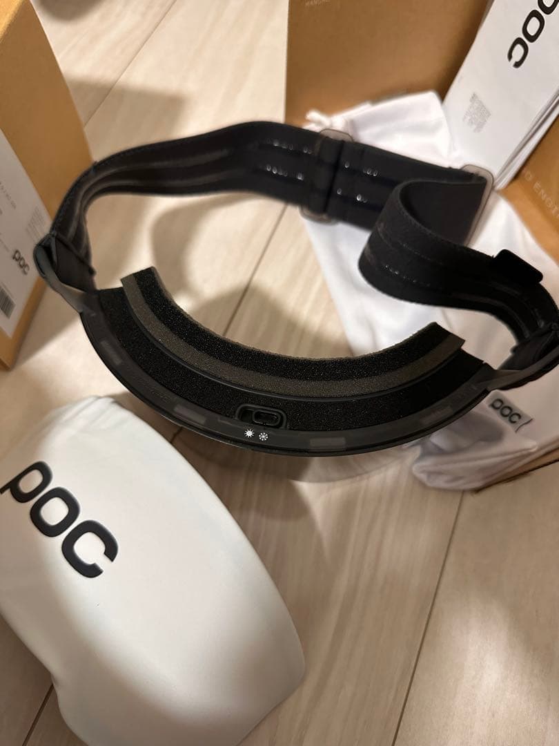 【美品】POC NEXAL WF JAPAN FIT スキーゴーグル ブラック