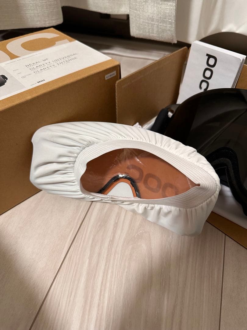 【美品】POC NEXAL WF JAPAN FIT スキーゴーグル ブラック