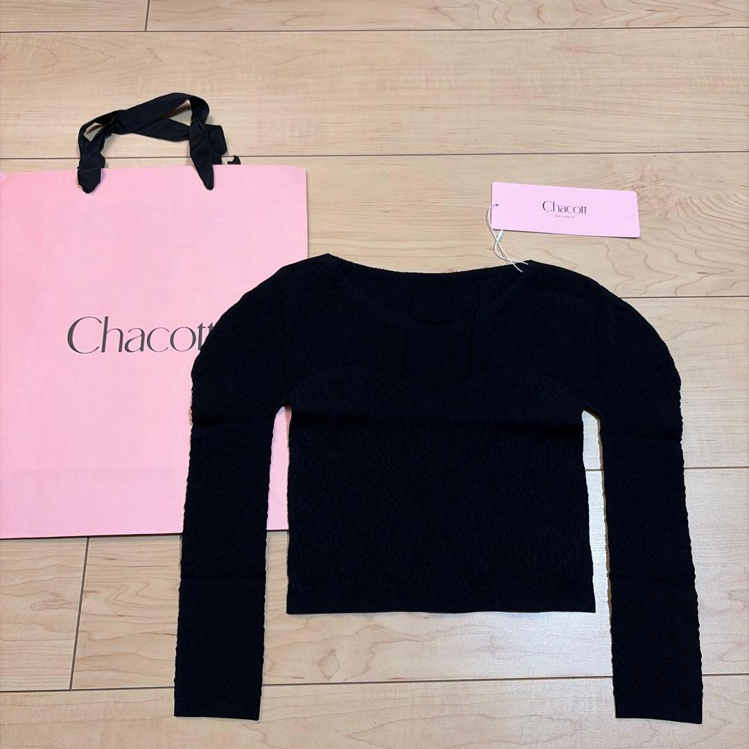 新品Chacott 140〜150cm フェアリーレースショートトップ¥9900