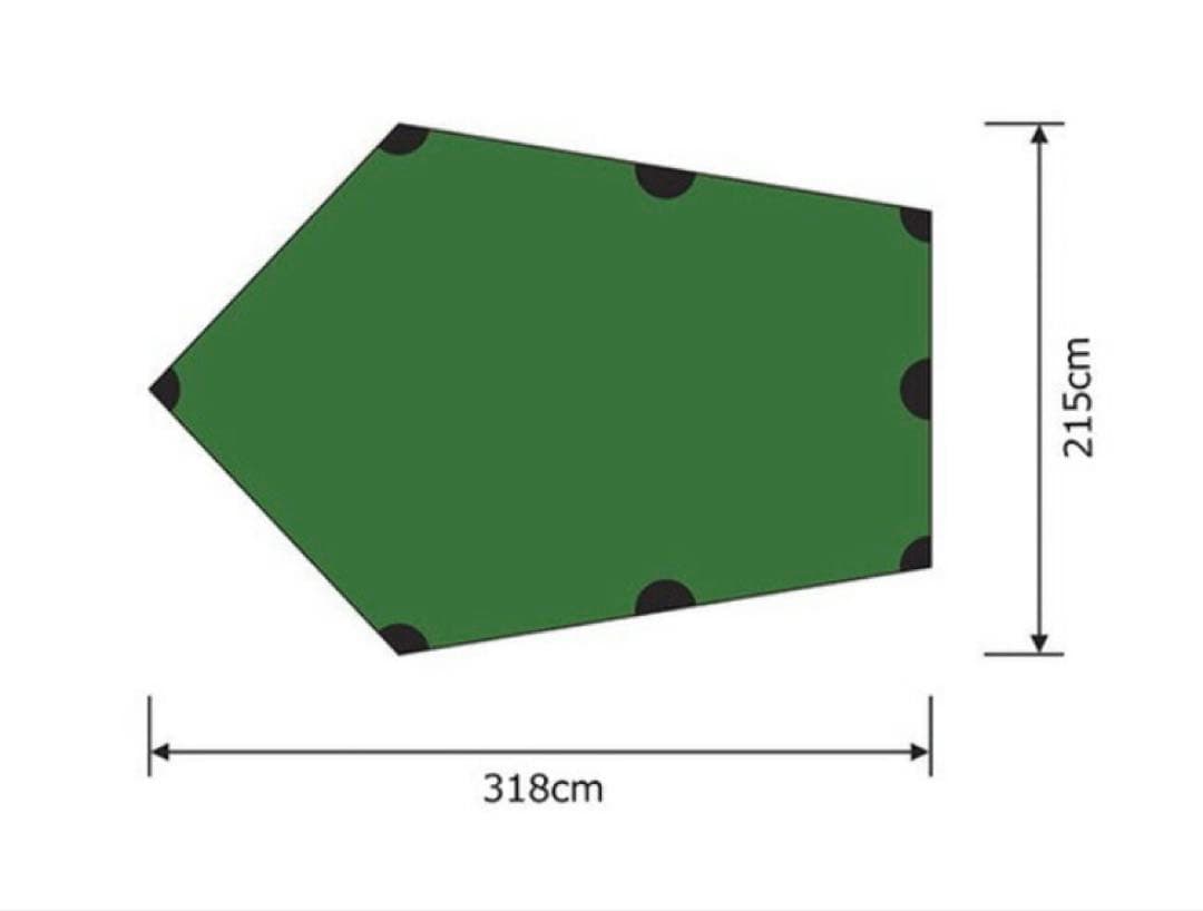 新品 未使用 HILLEBERヒルバーグ タープ5 TARP5 サンド