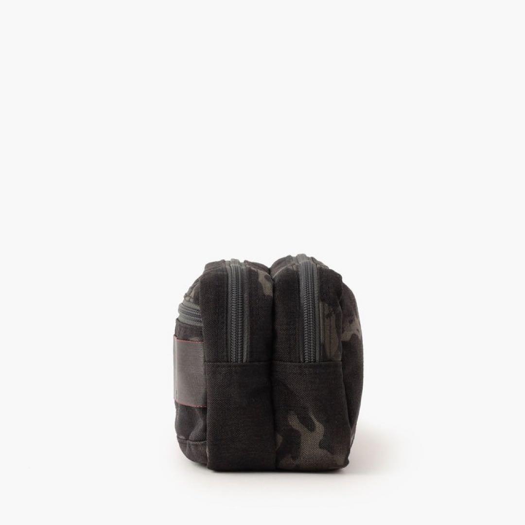 新品 BRIEFING TURF DOUBLE ZIP POUCH 1000D