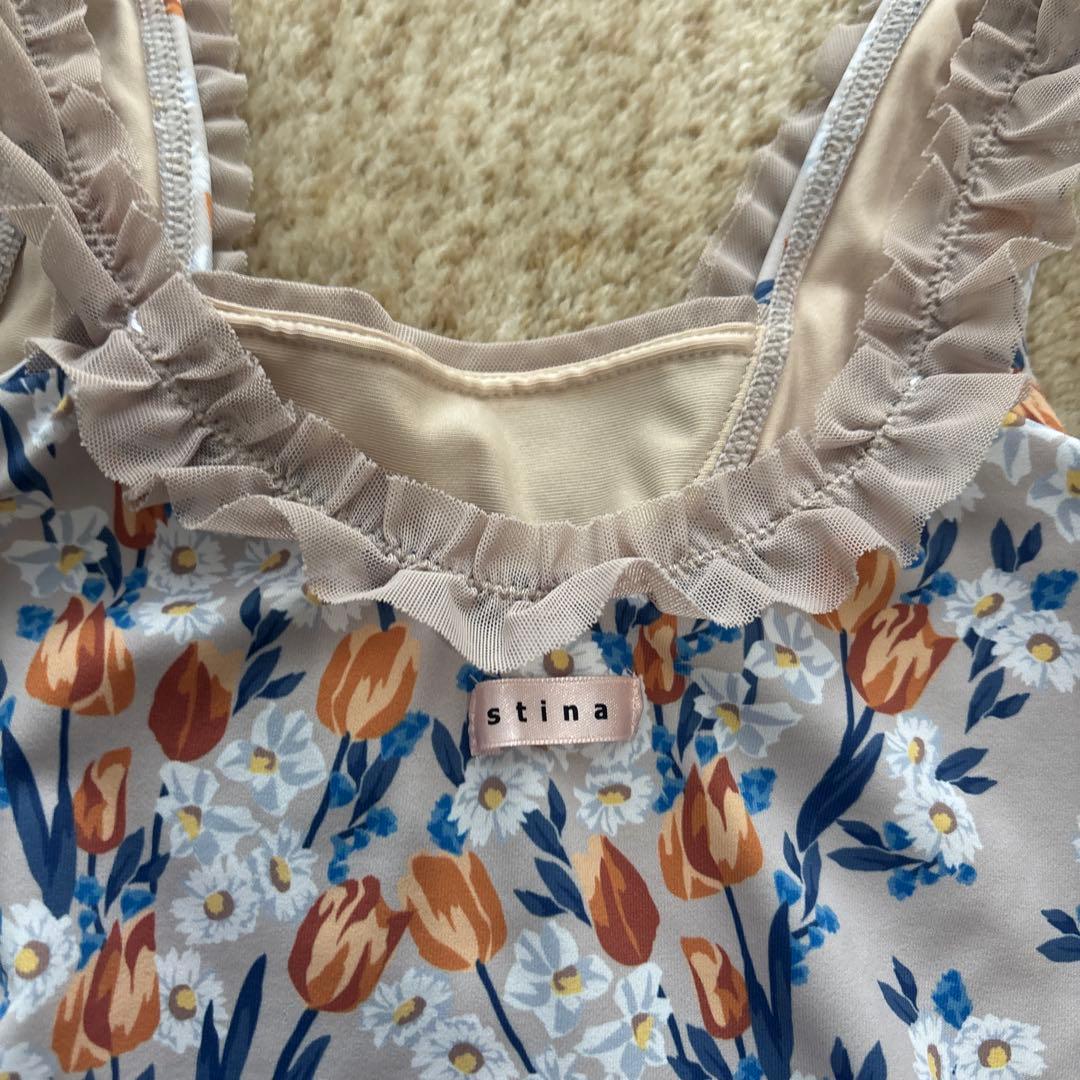 stina 花柄レオタード 140-150