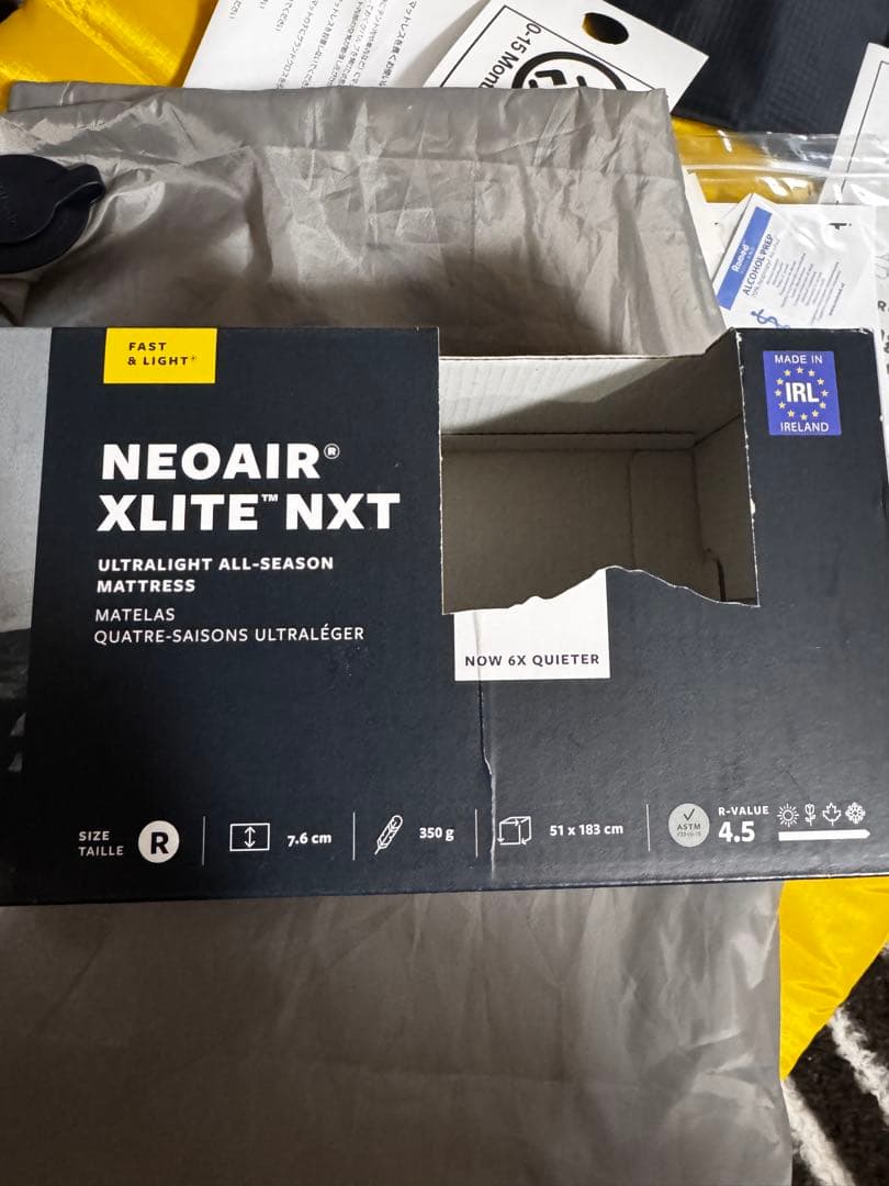 THERMAREST スリーピングマット　NEOAIR XLITE NXT