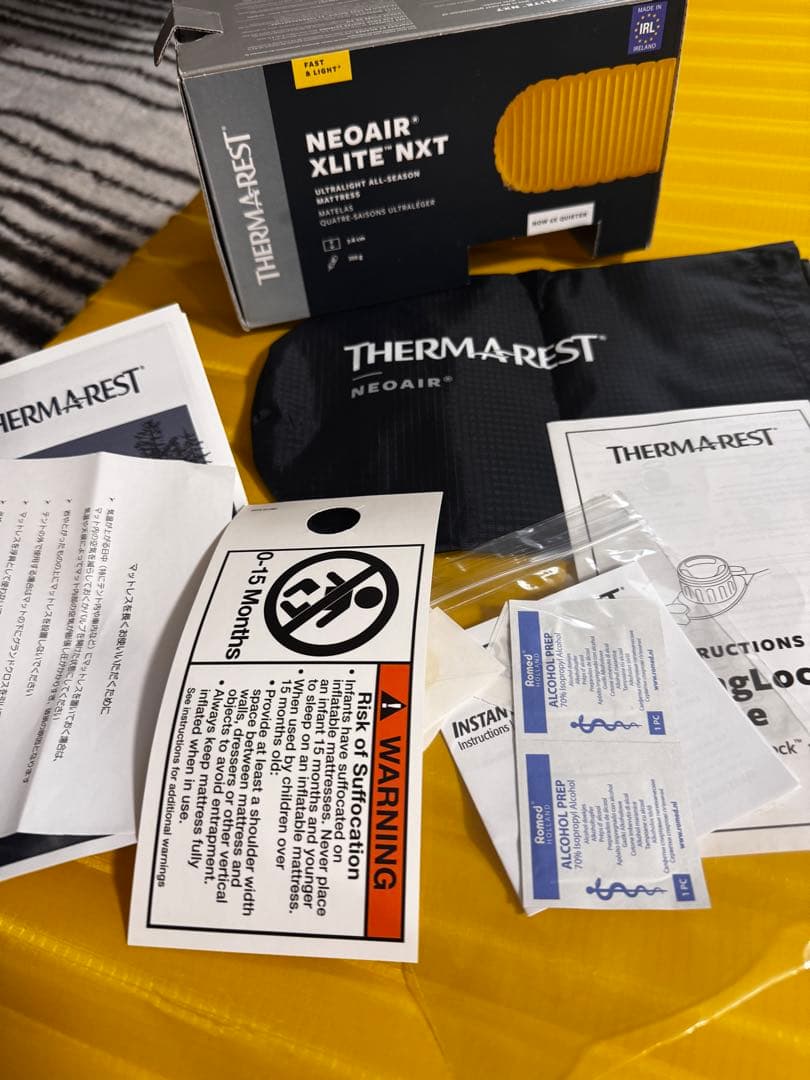 THERMAREST スリーピングマット　NEOAIR XLITE NXT
