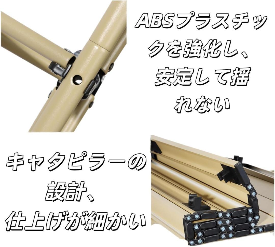Hxuolue屋外用ピクニックテーブルと椅子のセット、超軽量、折りたたみ式、組み