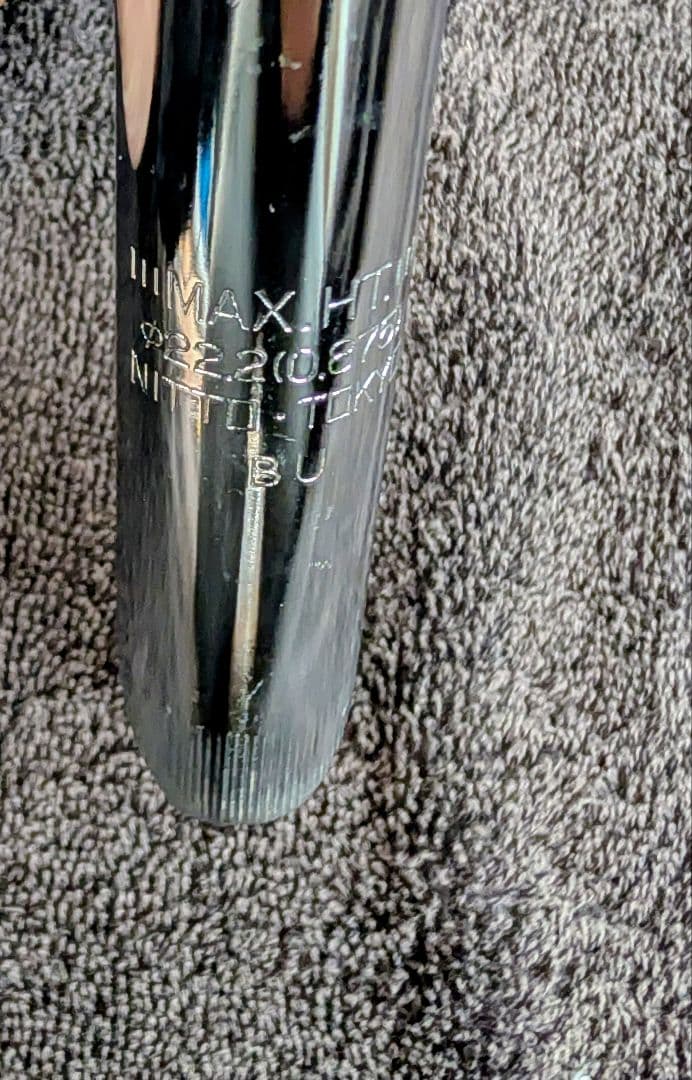 NITTO 競輪ステム　鉄　105　　58゜