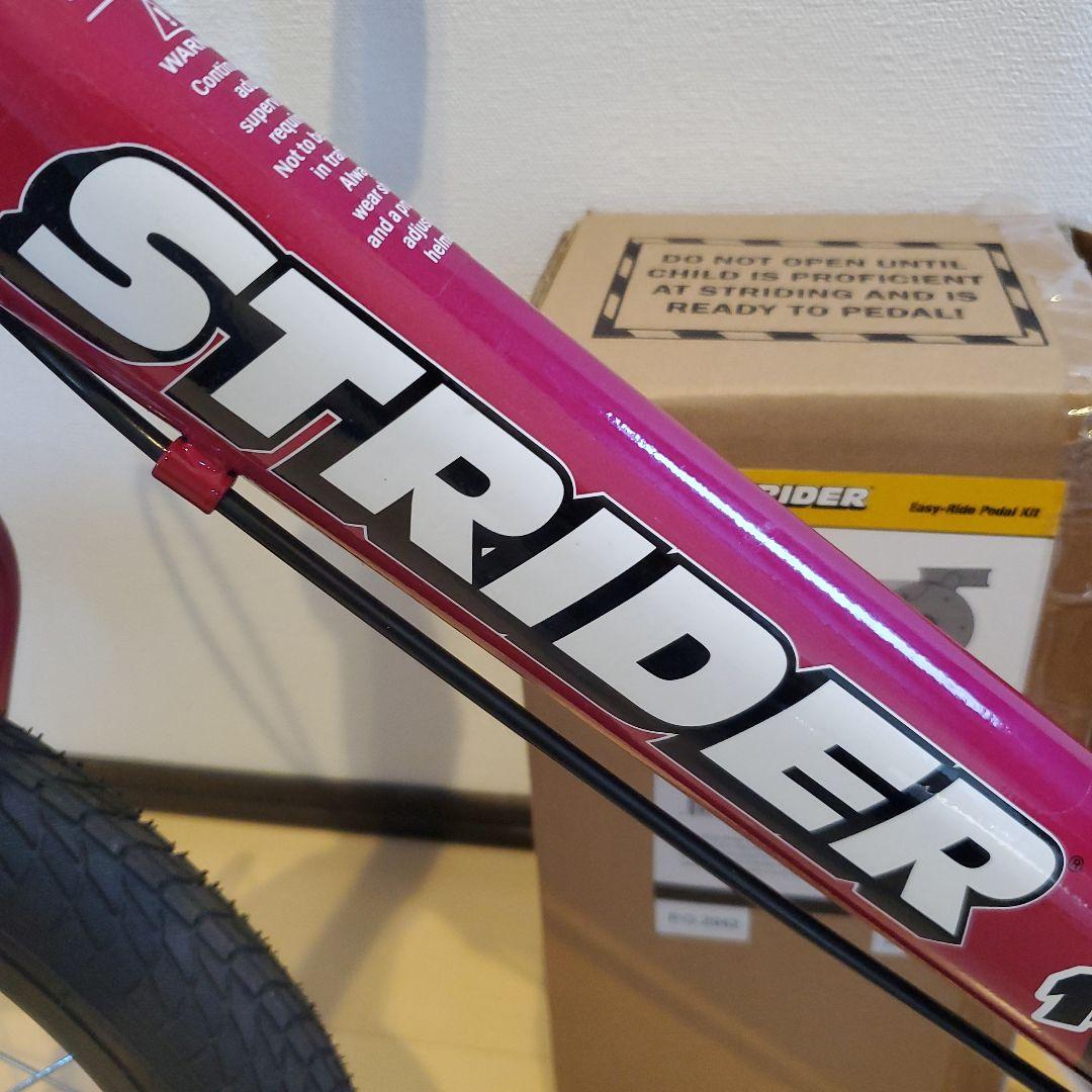 【良品】STRIDER ストライダー 14x ピンク 付属品多数 ペダルキット付