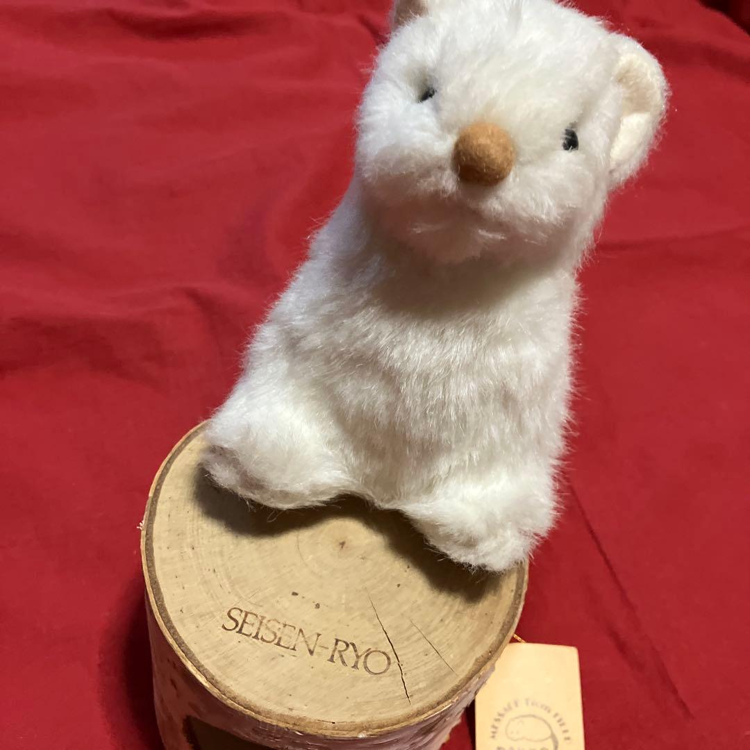 やまね工房ぬいぐるみ　おこじょ　ぬいぐるみ　レトロ　ぬいぐるみ　リアルぬいぐるみ