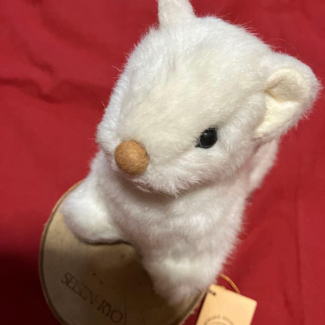 やまね工房ぬいぐるみ　おこじょ　ぬいぐるみ　レトロ　ぬいぐるみ　リアルぬいぐるみ