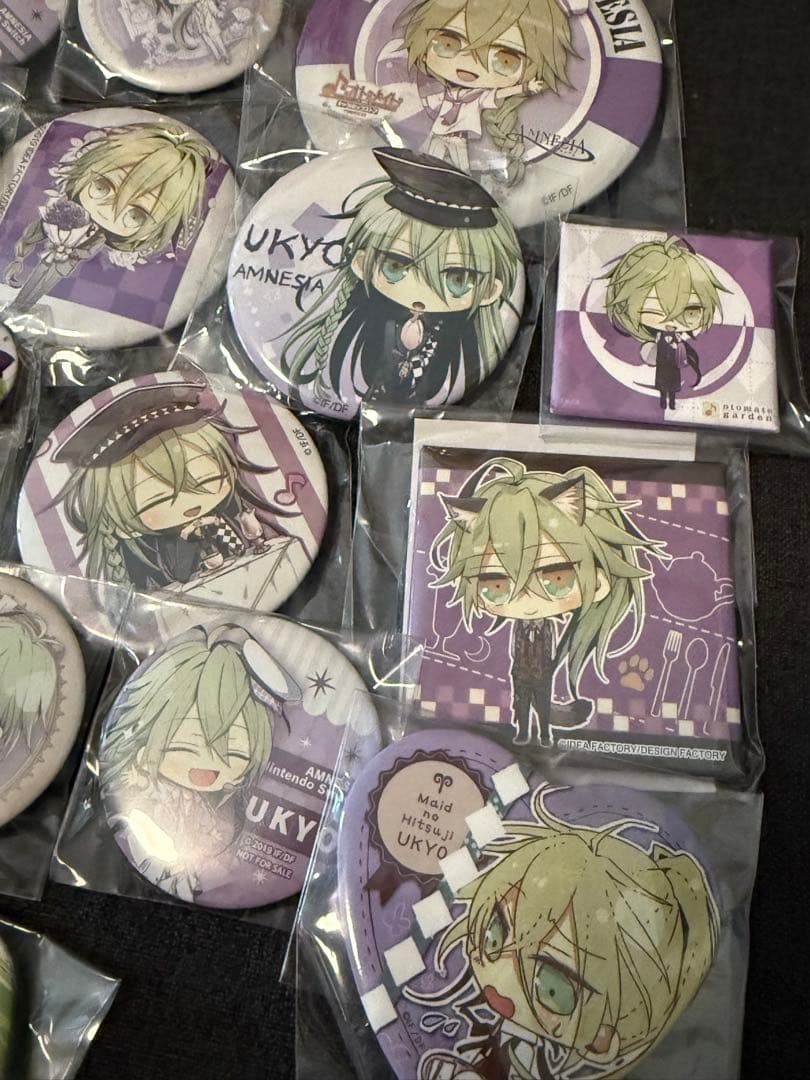 AMNESIA ウキョウ 缶バッジ 30点以上まとめ