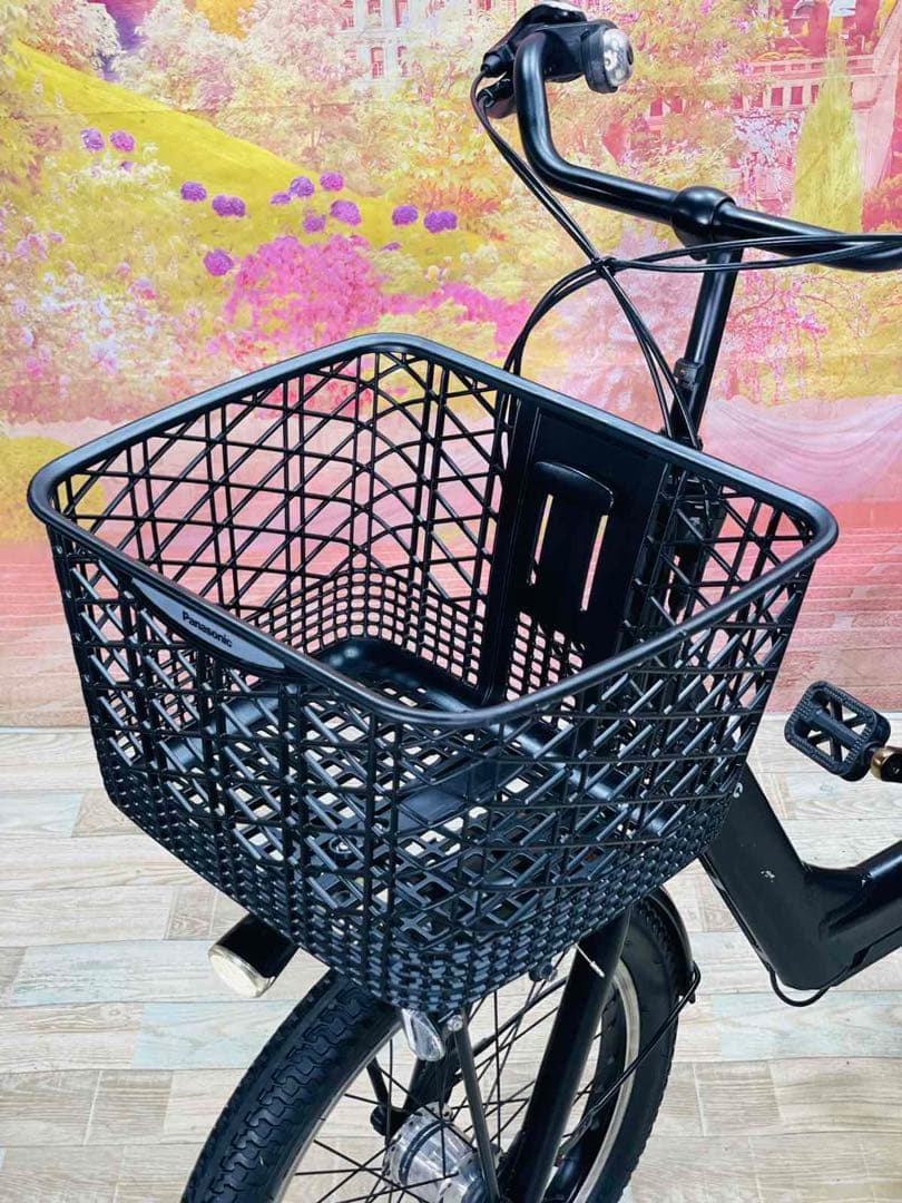 k2473 [大容量13.2Ah]電動自転車パナソニック子供乗せ 20インチ