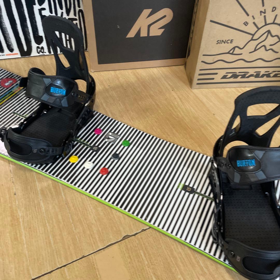 BURTON　バートン　スノーボード　フリースタイル　バインディング付