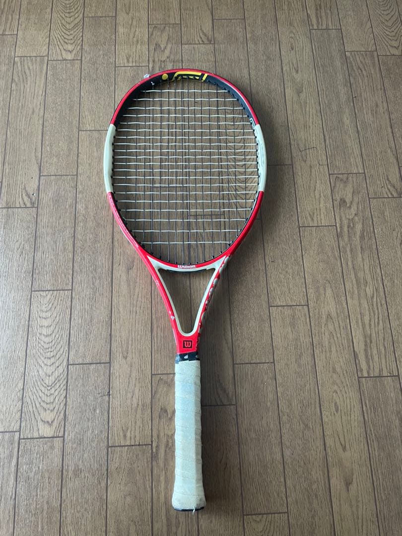 Wilson Pro Staff テニスラケット レッド