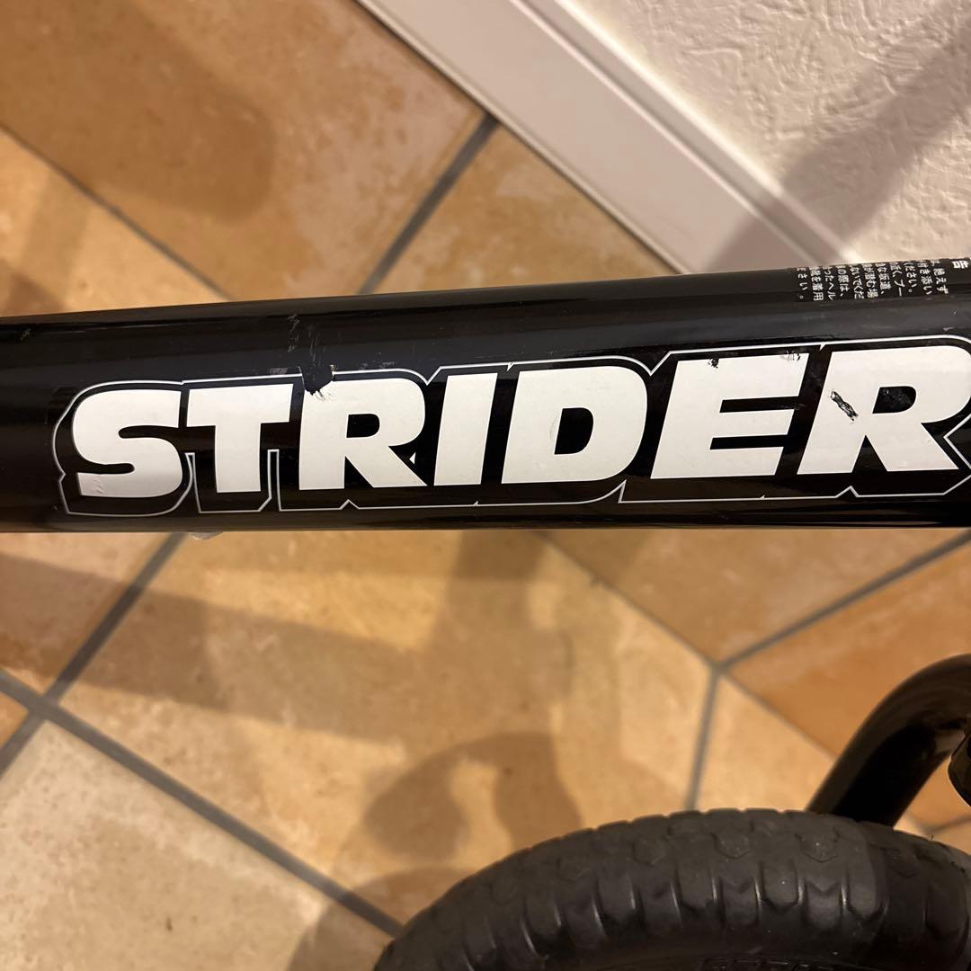 STRIDER バランスバイク 12インチ ブラック