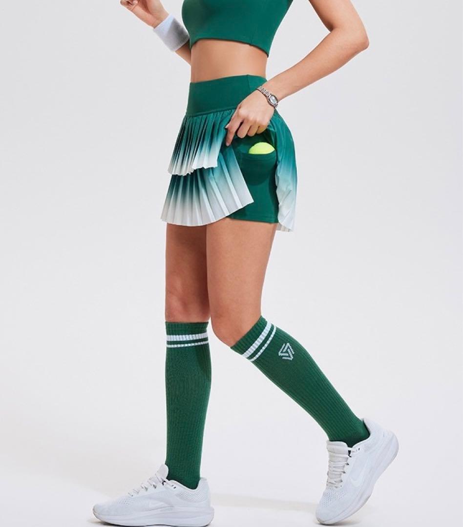 テニスウエアスカートスコートセット