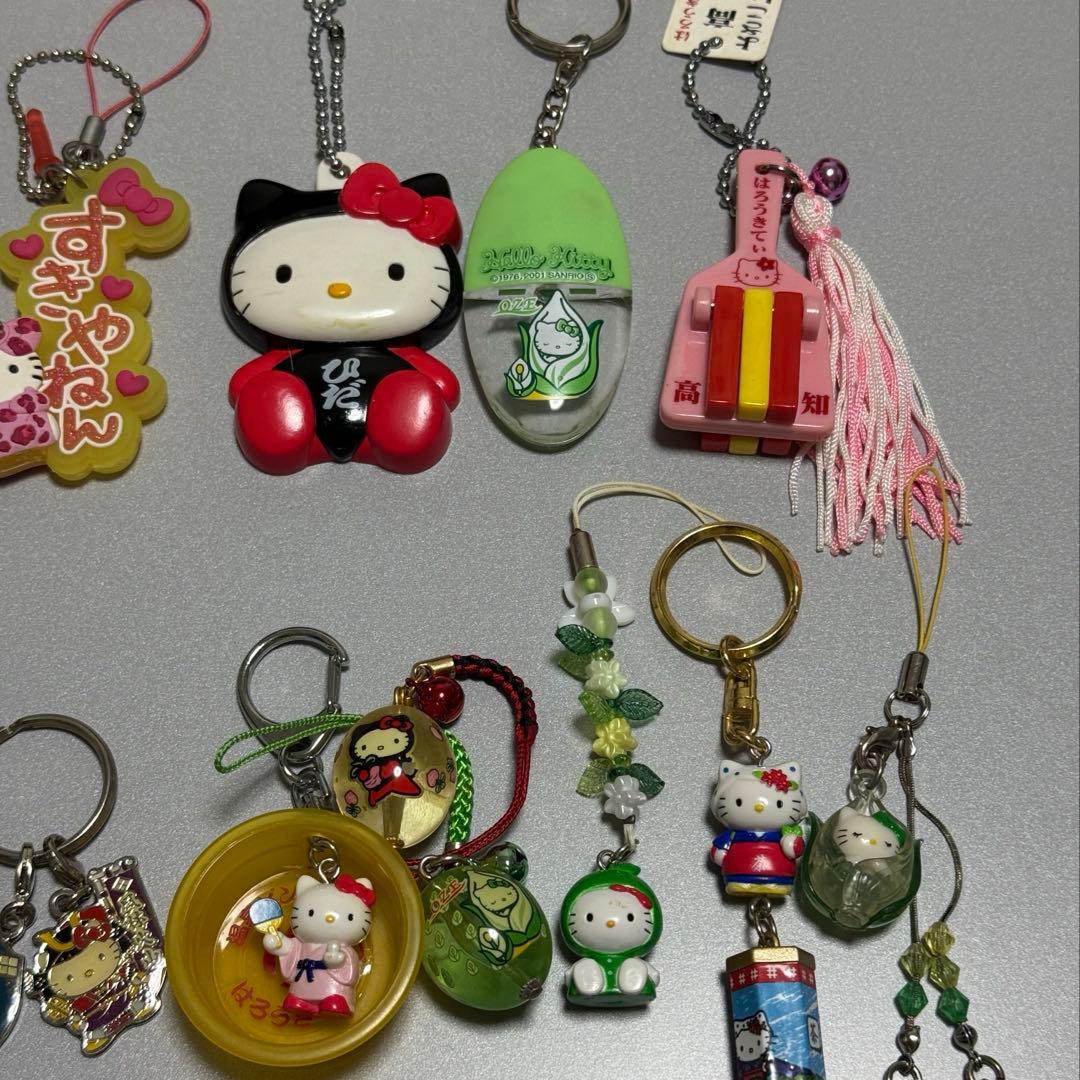 レア　ご当地キティ　キーホルダー　セット　チャーム