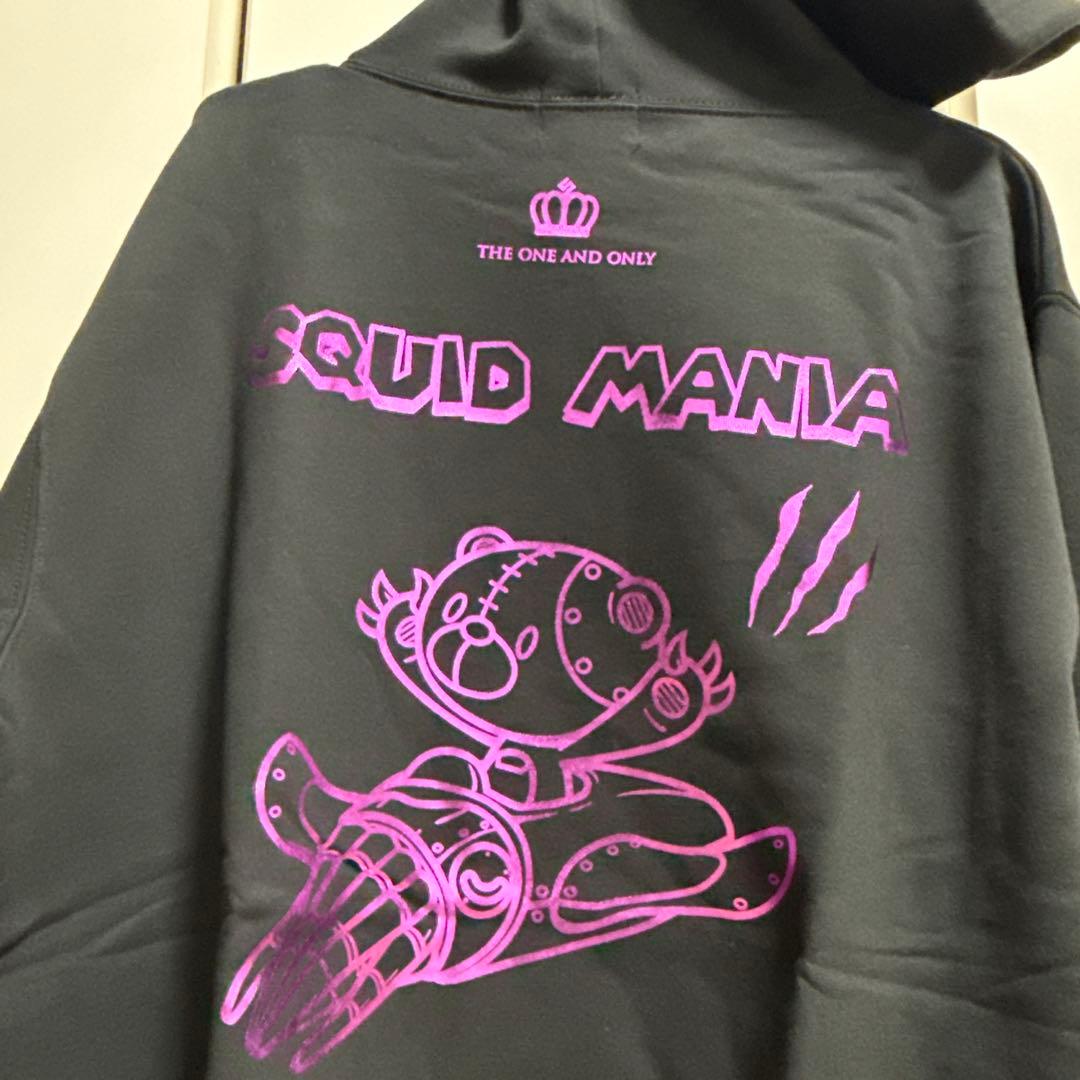 【新品 未使用】 スクイッドマニア ロボくま　パーカー